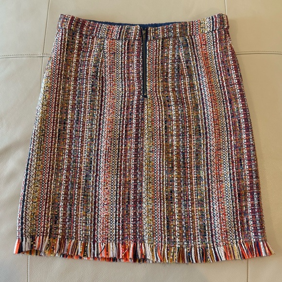 Catherine Melandrino Multicolor Tweed Skirt - Picture 5 of 11